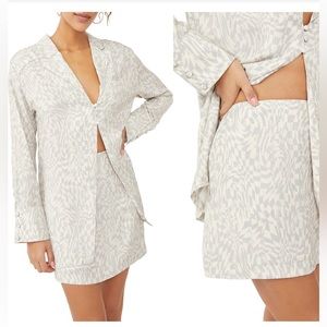 Free People Beatrice Two-Piece Jacket & Skirt Set
